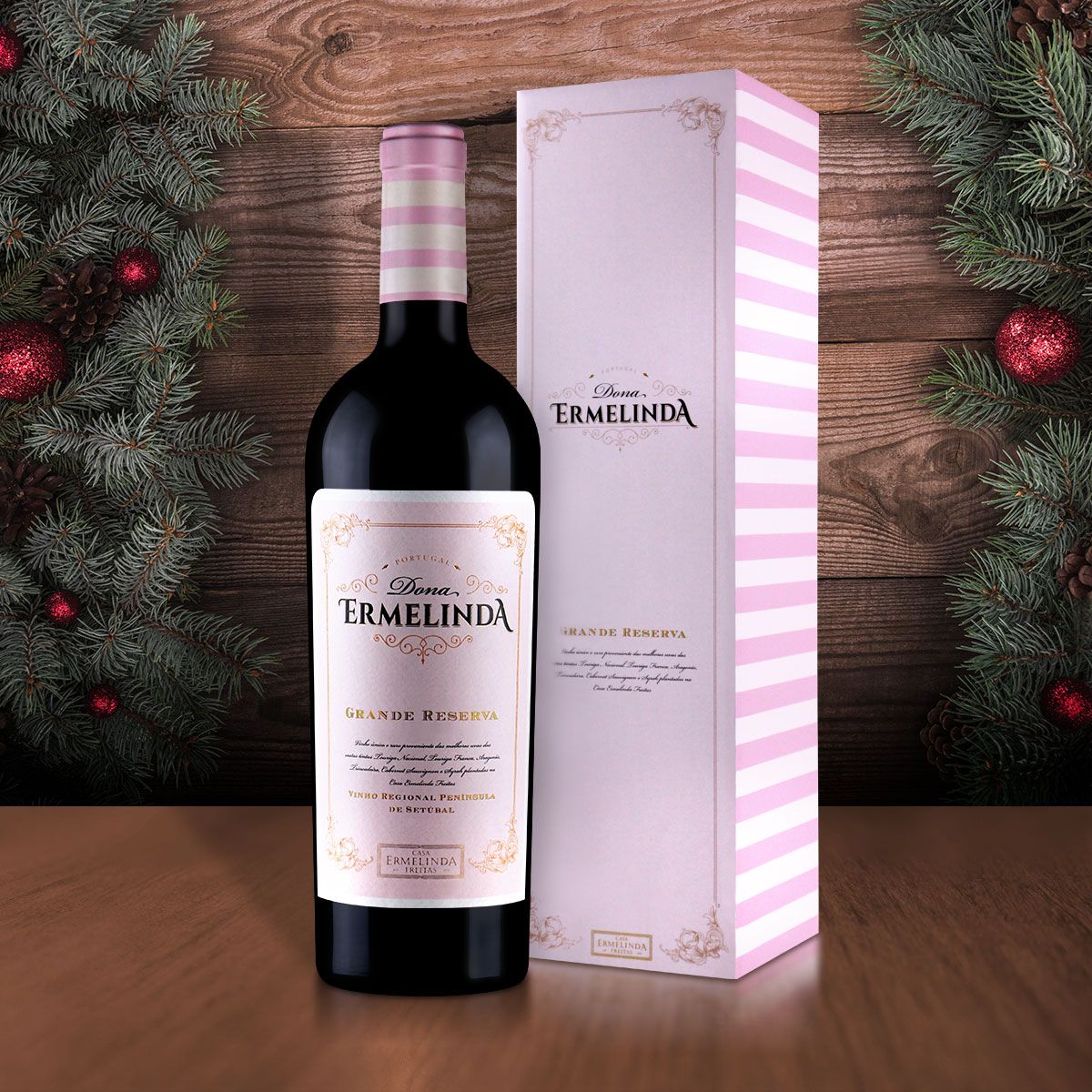 Casa Ermelinda Freitas sugere vinhos e azeite para a ceia de Natal