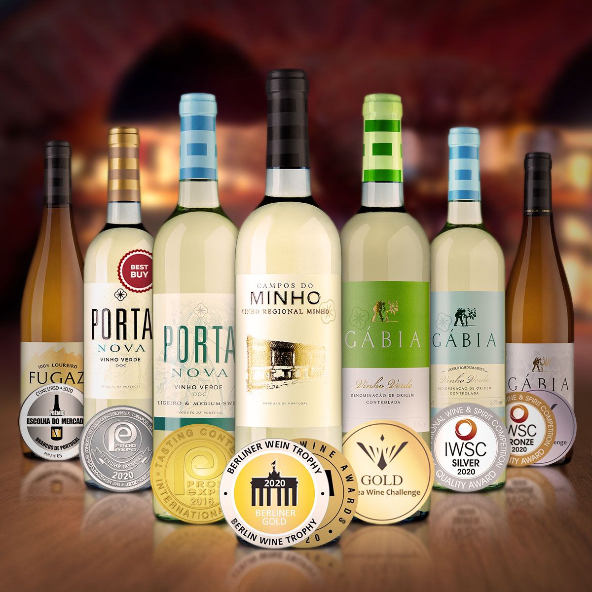 Novos Vinhos Verdes da Casa brilham no estrangeiro