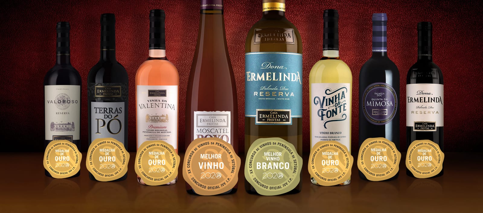 Casa Ermelinda Freitas domina o concurso de vinhos da Península de Setúbal no ano em que celebra centenário